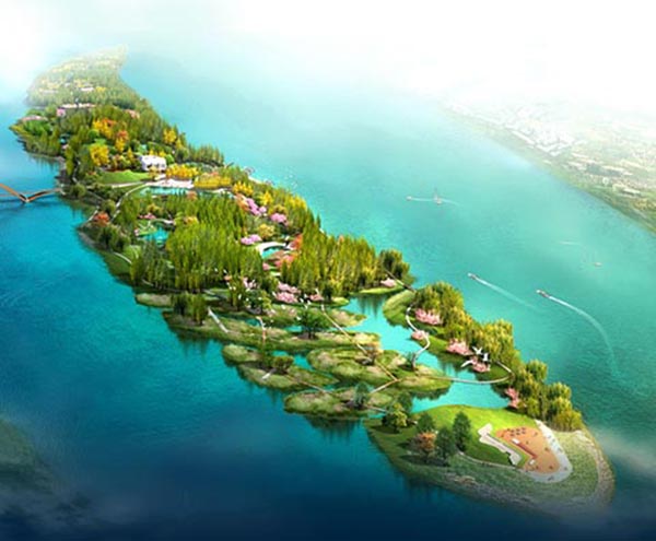 友誼咨詢監理項目巴溪洲水上公園景觀工程喜獲“金杯獎”